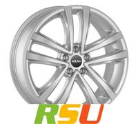 OXXO Brave Silver Alufelge 19 Zoll ET41 5x112 ML66,6