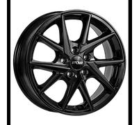 OXXO Crow Black Alufelge 16 Zoll ET35 5x114,3 ML72,6