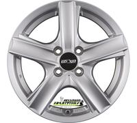 Oxxo Novel silver 7.5x18 ET40 - LK5/115 ML70.2 Felge Alu