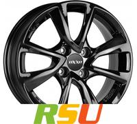 OXXO Oberon 4 Black Alufelge 16 Zoll ET45 4x100 ML54,1