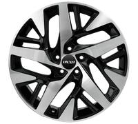 OXXO Pulse Pro Bicolor Black Polished Alufelge 19 Zoll ET45 5x112 ML57,1