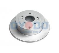 Oyodo 2x Bremsscheiben hinten Voll beschichtet für Hyundai Santa Fé II CM