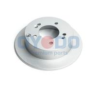 Oyodo 2x Bremsscheiben hinten Voll für Hyundai Tucson Sonata V KIA Sportage JM