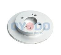 Oyodo 2x Bremsscheiben hinten Voll für KIA Picanto Hyundai i10 SA TA JA BA PA