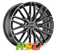 OZ Gran Turismo HLT star graphite diamond lip 9x20" ET35 LK5 112 ML 75 Alufel...