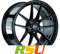 OZ Leggera HLT gloss black 7.5x17" ET45 LK5 114.3 ML 75 Alufelgen 17 Zoll