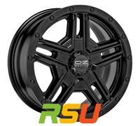 OZ Rally Adventure matt black + rivets 8x17" ET35 LK6 139.7 ML 106.1 Alufelge...