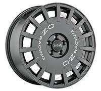 OZ RALLY RACING dark graphit + silver lettering 8.5Jx19 5x112 ET44