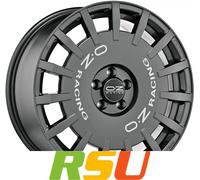 OZ Rally Racing dark graphite 7x17" ET35 LK5 112 ML 75 Alufelgen 17 Zoll