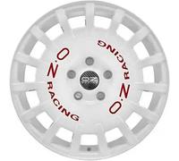 OZ RALLY RACING race white + red lettering 7.0Jx17 5x114.3 ET45