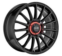 OZ SUPERTURISMO EVOLUZIONE gloss black + red lettering 8.5Jx19 5x112 ET30
