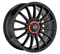OZ SUPERTURISMO EVOLUZIONE gloss black + red lettering 8.5Jx20 5x112 ET30