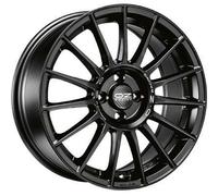 OZ SUPERTURISMO LM matt black + silver lettering 8.0Jx18 5x120 ET50
