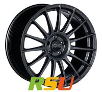 ALUFELGEN OZ, SUPERTURISMO LM, 8X18 ET20 5X120 79, MATT GRAPHIT MIT SILBERNER SCHRIFT
