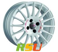 OZ Superturismo WRC weiss 7x17" ET25 LK4 108 ML 65.06 Alufelgen 17 Zoll