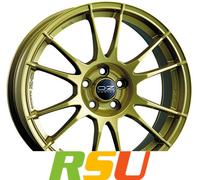OZ Ultraleggera race gold 8x18" ET48 LK5 114.3 ML 75 Alufelgen 18 Zoll