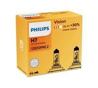 P 2 x PHILIPS H7 12V 55W Halogen Auto Lampe 12972PRC2 PX26d