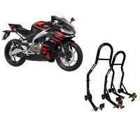 Paar 2 Motorradheber Ständer Radheber Gummi Heber Aprilia RS 457
