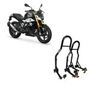 Paar 2 Motorradhilfen BMW 310 R 310R Hebemoto Vorderbereich Hinterbereich