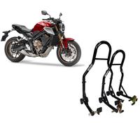 Paar 2 Ständer Erhöhungen Motorrad Ab für Honda CB 125 300 650 R Von Alle Jahre