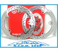 Paar 2 Vordere Bremsscheiben Brembo 68B407D7 BMW K 1200 S / ABS 2007
