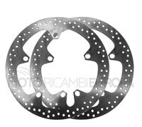 PAAR 2 VORDERE BREMSSCHEIBEN BREMBO 68B407D7 BMW K 1200 S / ABS 2007