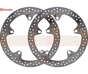 Paar Bremsscheiben Vorne Brembo Gold Fest BMW K 1200 S 2003 2004 2005