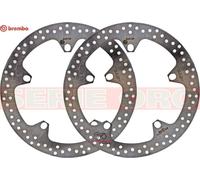 Paar Bremsscheiben Vorne Brembo Gold Fest BMW K 1200 S 2006 2007