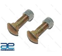 Paar Elemente Vorderer Stützbolzen mit Nyloc-Mutter für Ford 3600 Traktor Neu