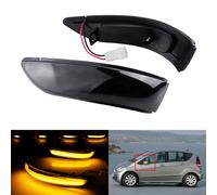 Paar flügel spiegel blinker Schwarz für Mercedes Benz B-Klasse W245 bis 2008/05