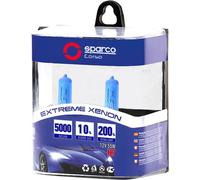 Paar Glühbirnen Auto h7 12V 55W Licht Kaltweiß SPARCO