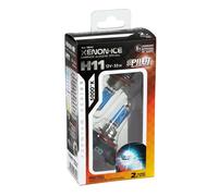 Paar H11 55W Halogenlampen Speziell Für Auto Zugelassen Mehr Licht