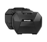 Seitenkoffer SH38X Carbon erweiterbar schwarz