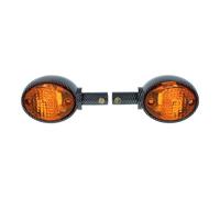 MZA-Flügel Set: 2 Blinker in Carbonoptik mit orangenem Glas - Simson KR51/1 Schwalbe, KR51/2 Schwalbe, SR4-2 Star, SR4-3 Sperber, SR4-4 Habicht, MZ ES