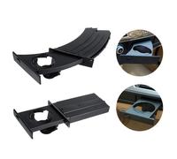 Paar Mittelkonsole Getränkehalter für BMW 5er E60 E61 Kunststoff Schwarz OEM T