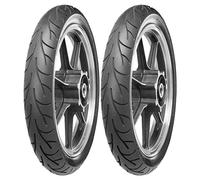 PAAR MOTORRADREIFEN CONTINENTAL 110/90-18 61H + 130/70-18 63H GO