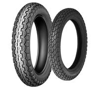 PAAR MOTORRADREIFEN DUNLOP 3.50-18 56S K82 + 3.25-19 54P K70