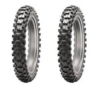 PAAR MOTORRADREIFEN DUNLOP 80/100-21 51M + 90/100-16 51M GEOMAX MX53
