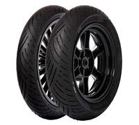 PAAR MOTORRADREIFEN EUROGRIP 100/80-16 50P + 130/60-13 60P BEE CONNECT