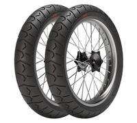PAAR MOTORRADREIFEN EUROGRIP 110/80-19 59V + 120/90-17 64H TRAILHOUND STR
