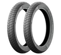 PAAR MOTORRADREIFEN MICHELIN 80/90-21 48S + 80/80-16 45S ANAKEE STREET