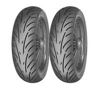 PAAR MOTORRADREIFEN MITAS 3.50-10 51P + 120/80-16 60P TOURING FORCE SC