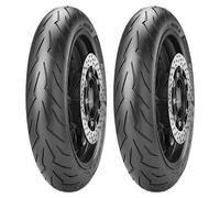 PAAR MOTORRADREIFEN PIRELLI 100/80-14 54S + 110/70-13 54S DIABLO ROSSO SCOOTER