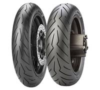 PAAR MOTORRADREIFEN PIRELLI 120/70-14 55S + 130/70-13 63P DIABLO ROSSO SCOOTER