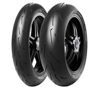 PAAR MOTORRADREIFEN PIRELLI 120/70-17 (58W) + 150/60-17 (66W) DIABLO ROSSO 4 CO