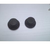 Paar Radioknopf Gummiknopf Drehknopf Knopf Becker Europa 772, Autoradio Mercedes