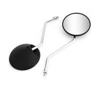 Paar schwarz Motorrad Rückblickspiegel Toter Winkel Außenspiegel für Honda CG125