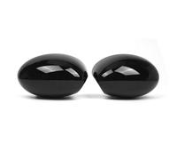 Paar schwarze Spiegelkappen für BMW Mini Cooper R-Serie Modelle