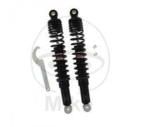 Stoßdämpfer Paar schwarz hinten YSS Scooter Hydraulic für Aprilia Sport City 125 (04 - 12) Sport City 200 (04 - 12) Sport City 250 (04 - 08) Scarabeo Light 300 (09 - 11) Sport City 300 (08 - 10) Derbi Rambla 125 (08 - 12) Rambla 250 (08 -