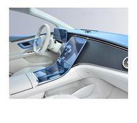 PACSCI Auto-Innenaufkleber Mittelkonsole Getriebe Navigationstür Leselicht-Panel, TPU transparente Folie für Mercedes Benz EQE 2020-2022
